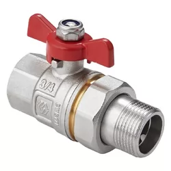Кран-американка MVI BV.520 вн.-нар. бабочка купить
